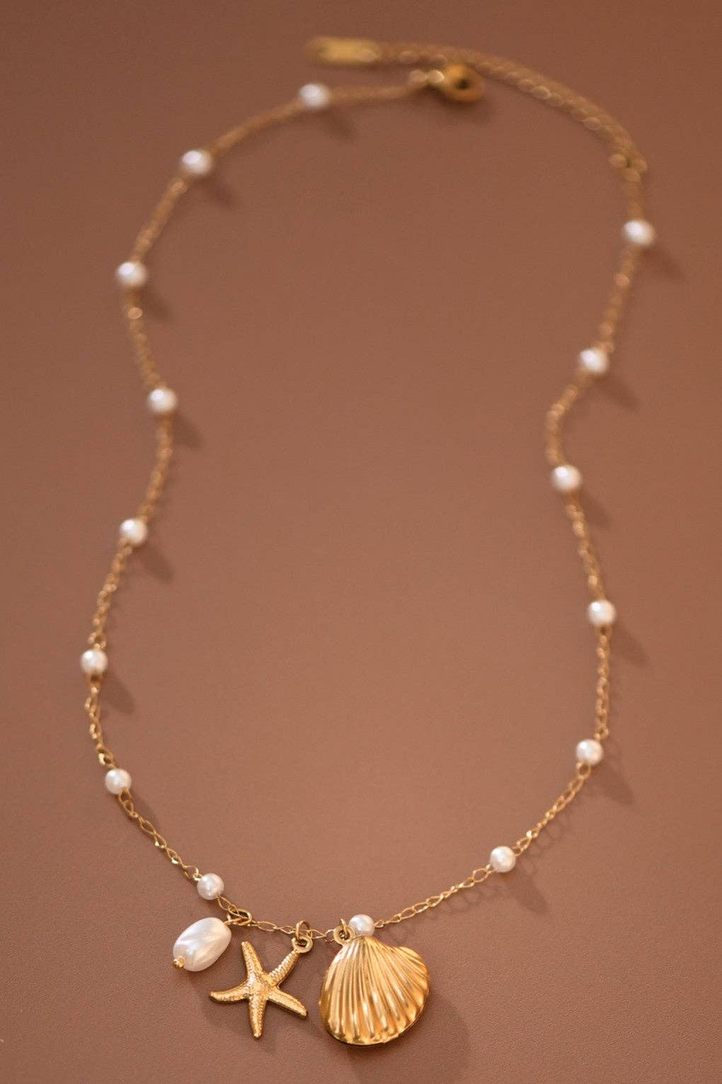 18K Gold PVD Plated Waterproof Stainless Steel Chain Necklace