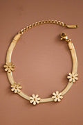 18K Gold Plated Waterproof Stainless Steel Chain Bracelet