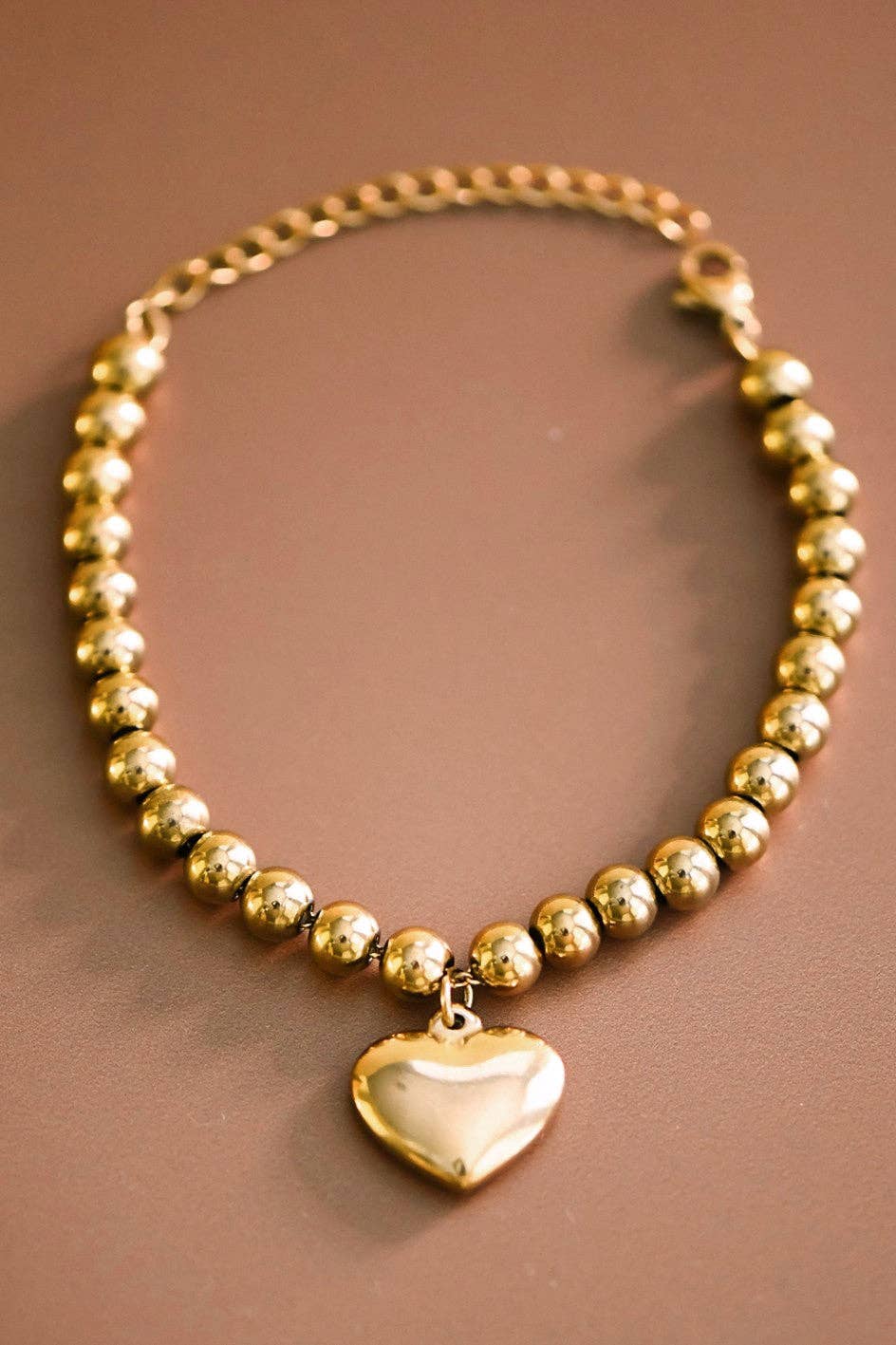 18K Gold Plated Waterproof Stainless Steel Chain Bracelet