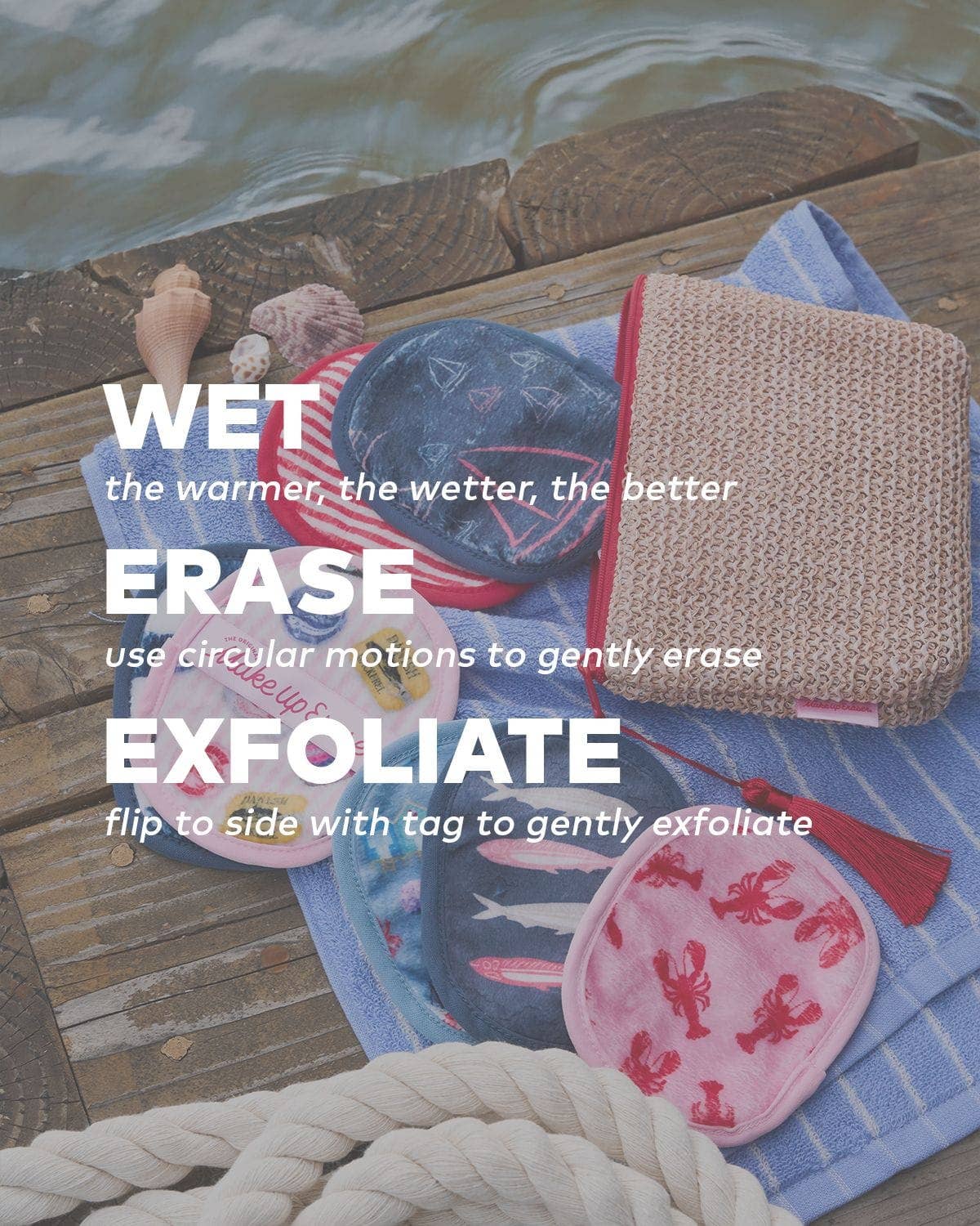 Dockside Days 7-Day Set MakeUp eraser