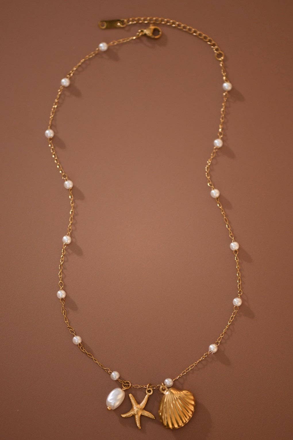 18K Gold PVD Plated Waterproof Stainless Steel Chain Necklace