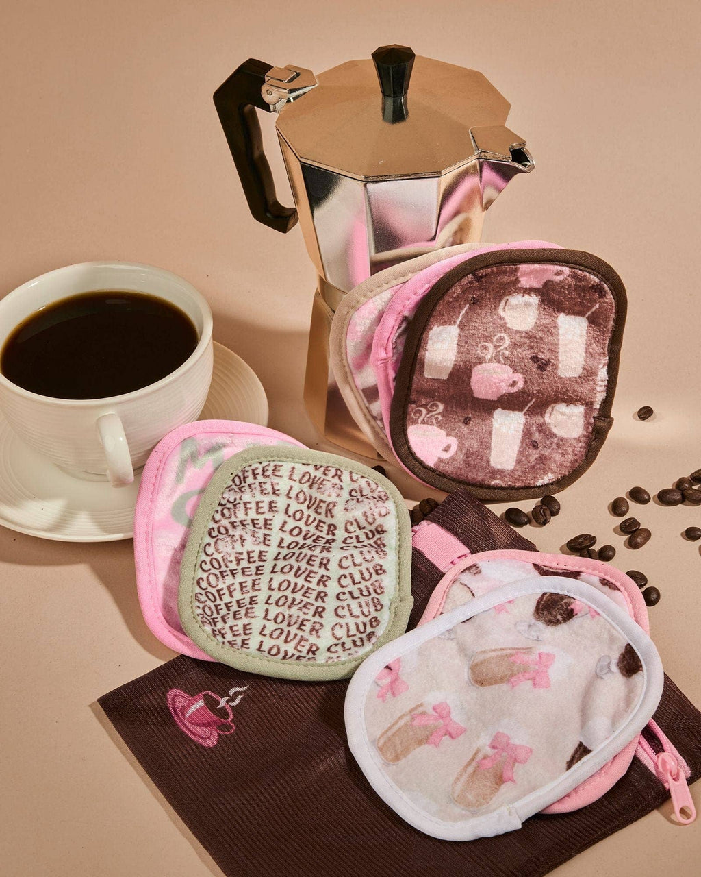 Coffee Break 7-Day Set MakeUp Eraser Set