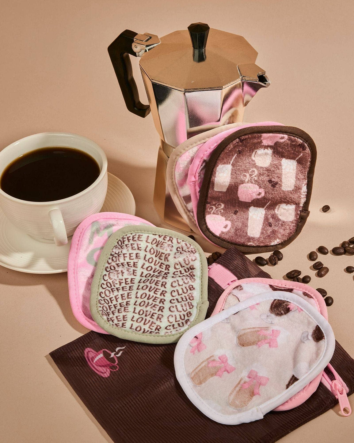 Coffee Break 7-Day Set MakeUp Eraser Set