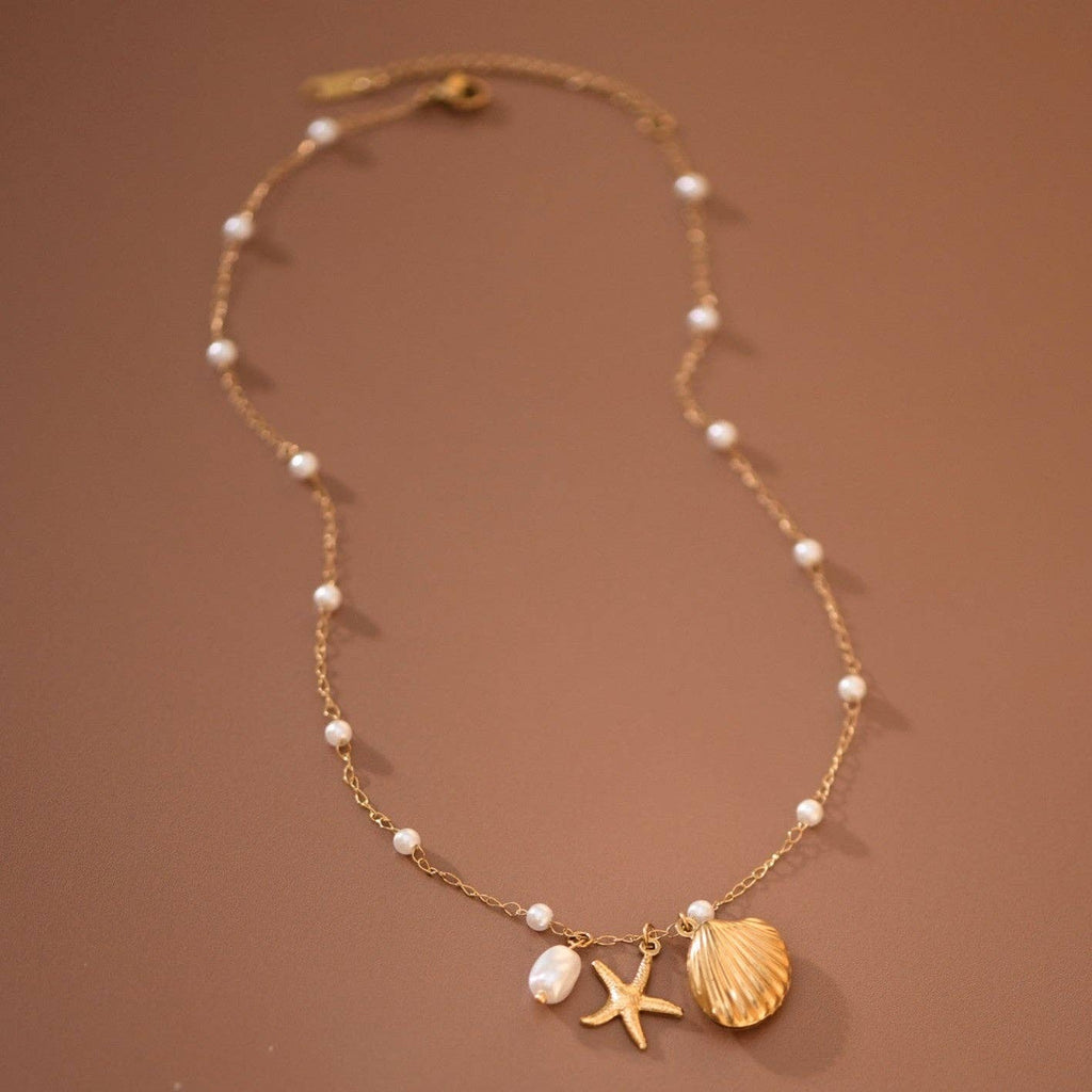 18K Gold PVD Plated Waterproof Stainless Steel Chain Necklace
