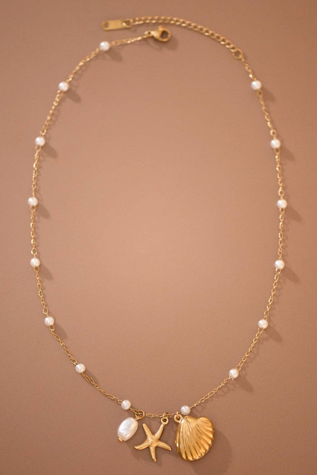 18K Gold PVD Plated Waterproof Stainless Steel Chain Necklace