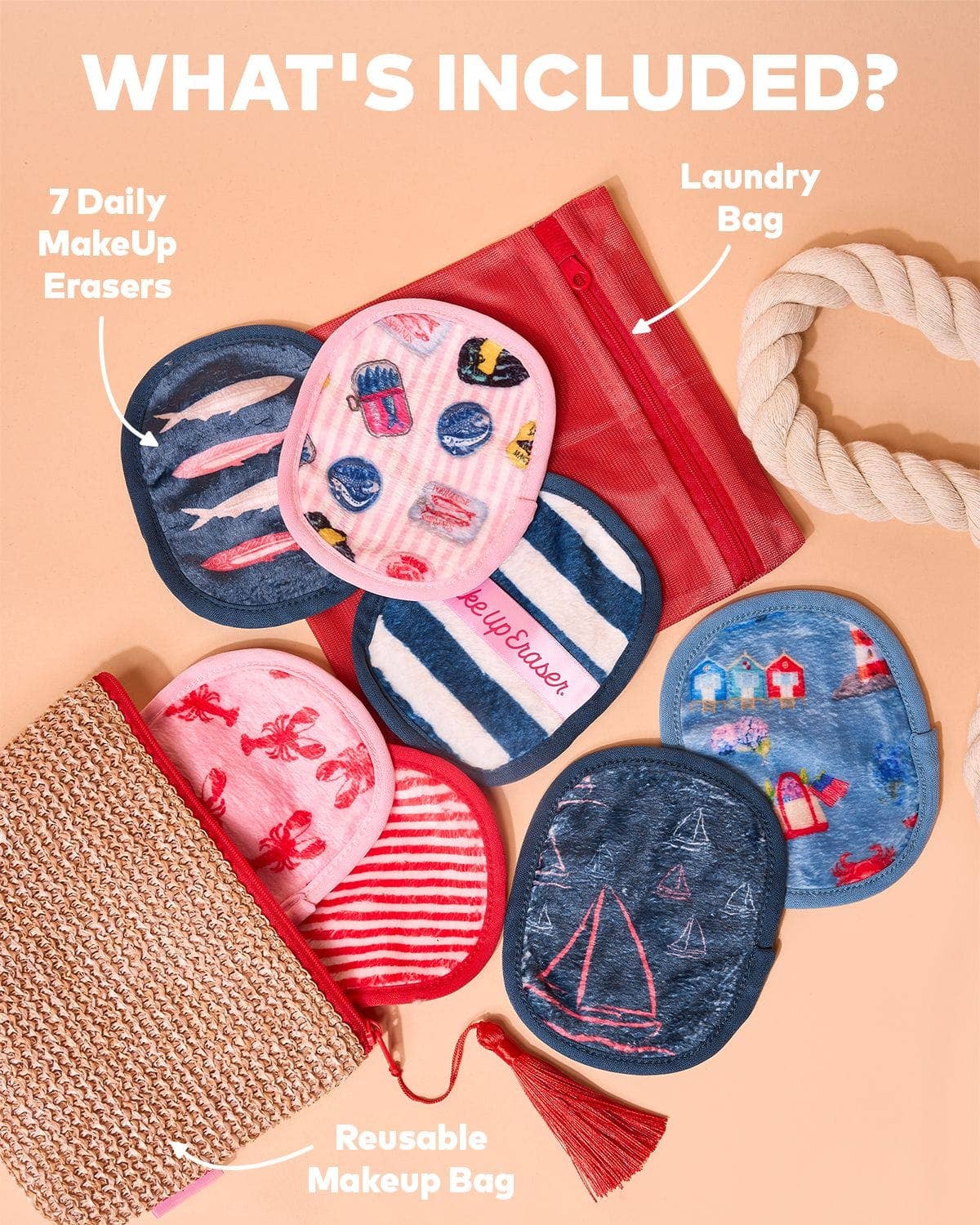 Dockside Days 7-Day Set MakeUp eraser
