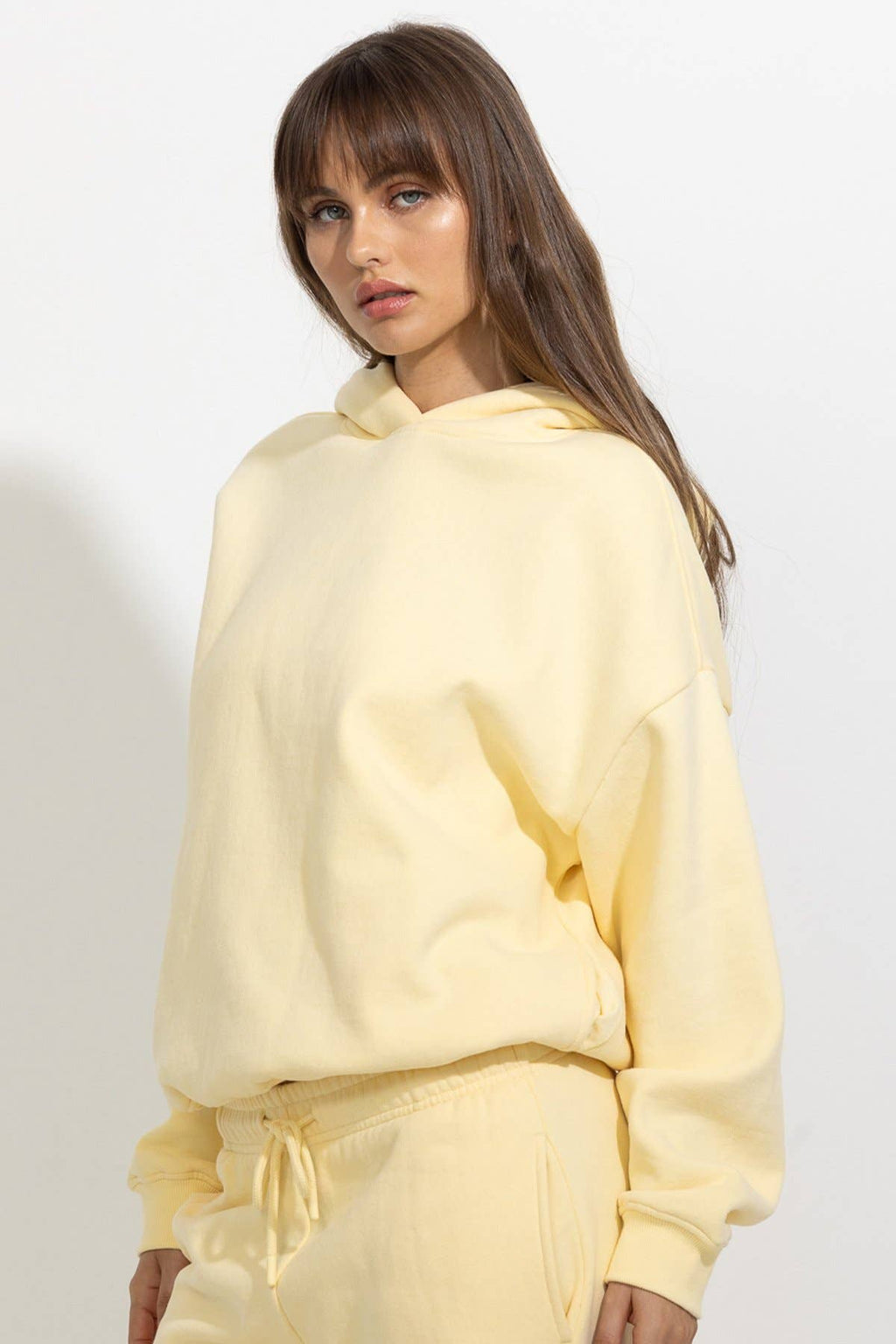 LS OVERSIZED PULLOVER FLEECE HOODIE