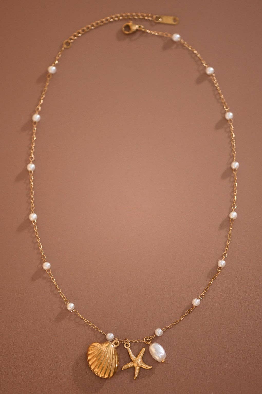 18K Gold PVD Plated Waterproof Stainless Steel Chain Necklace